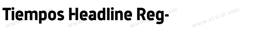 Tiempos Headline Reg字体转换